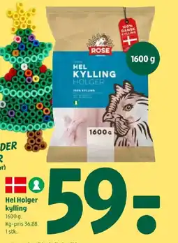 Coop 365 Hel Holger kylling tilbud
