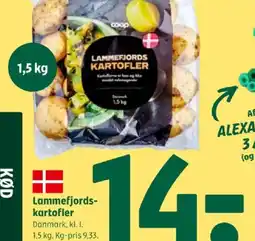 Coop 365 Lammefjords- kartofler tilbud