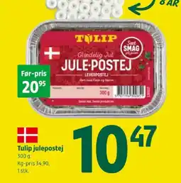 Coop 365 Tulip julepostej tilbud