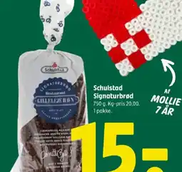 Coop 365 Schulstad Signaturbrød tilbud