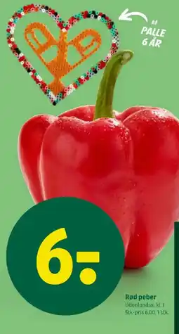Coop 365 Rød peber tilbud