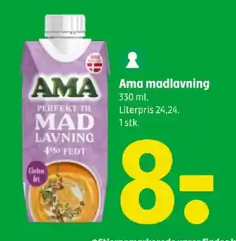 Coop 365 Ama madlavning tilbud