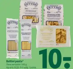 Coop 365 Bettini pasta tilbud