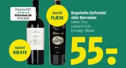 Coop 365 Bagatella Zinfandel eller Barrelaia tilbud