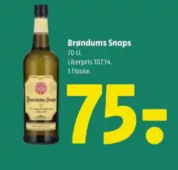 Coop 365 Brøndums Snaps tilbud