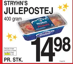 ABC Lavpris Stryhn's julepostej tilbud
