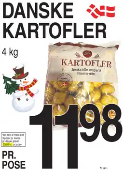 ABC Lavpris Danske kartofler tilbud
