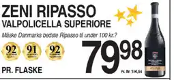 ABC Lavpris Zeni Ripasso valpolicella superiore tilbud