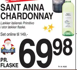 ABC Lavpris Sant Anna chardonnay tilbud