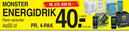 ABC Lavpris Monster Energidrik tilbud