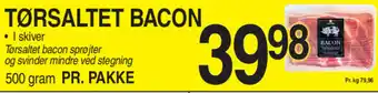 ABC Lavpris Tørsaltet bacon tilbud