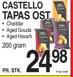 ABC Lavpris Castello Tapas ost tilbud