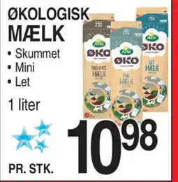 ABC Lavpris Arla Økologisk mælk tilbud