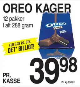 ABC Lavpris Oreo kager tilbud