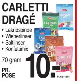 ABC Lavpris Carletti dragé tilbud