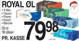 ABC Lavpris Royal øl tilbud