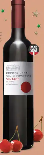 MENY Frederiksdal Vin af kirsebær vintage tilbud
