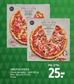 MENY Gestus pizza tilbud