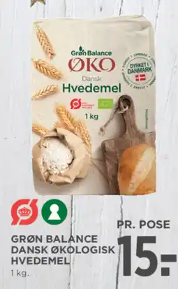MENY Grøn Balance dansk økologisk hvedemel tilbud