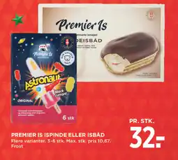 MENY Premier is ispinde eller isbåd tilbud