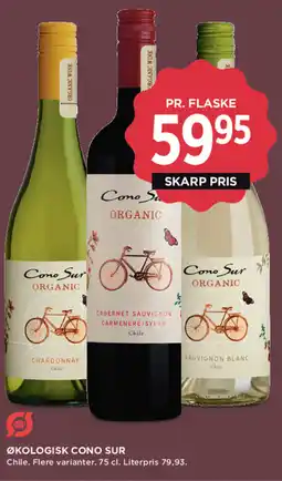 MENY Økologisk Cono sur tilbud