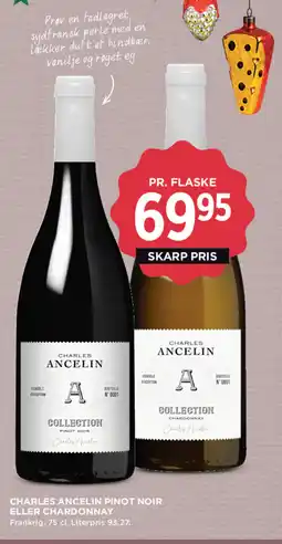 MENY Charles Ancelin pinot noir eller chardonnay tilbud