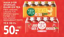 MENY Aqua D'Or sparkles eller ice tea tilbud