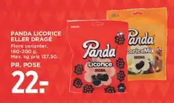 MENY Panda Licorice eller dragé tilbud