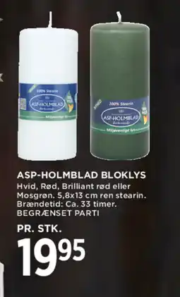 MENY ASP-Holmblad bloklys tilbud
