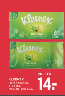 MENY Kleenex tilbud