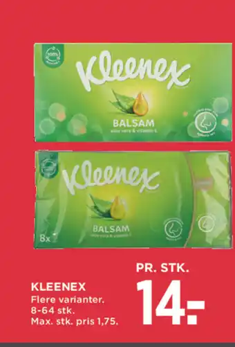 MENY Kleenex tilbud
