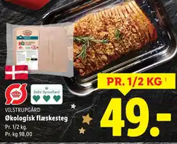 Lidl VILSTRUPGÅRD Økologisk flæskesteg tilbud
