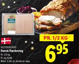 Lidl VILSTRUPGÅRD Dansk flæskesteg tilbud
