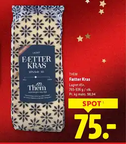 Lidl THEM Fætter Kras tilbud