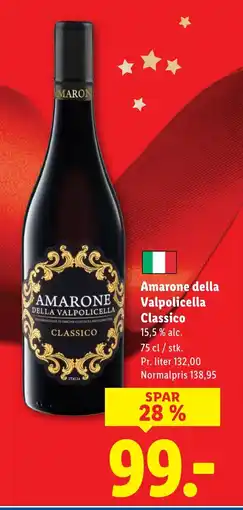 Lidl Amarone della Valpolicella Classico tilbud