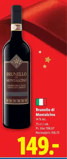 Lidl Brunello di Montalcino tilbud