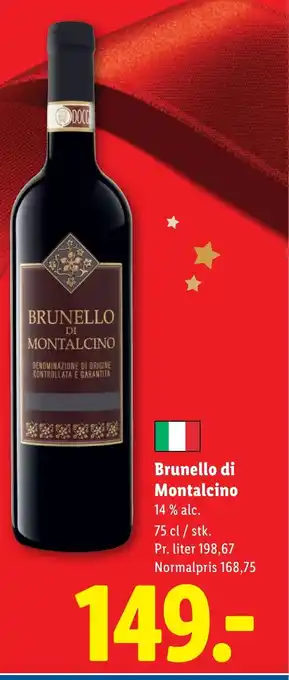 Lidl Brunello di Montalcino tilbud