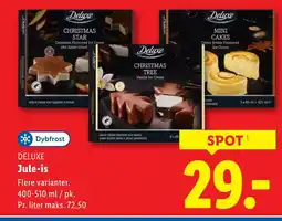 Lidl DELUXE Jule-is tilbud
