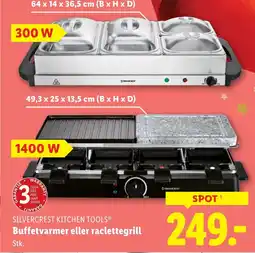 Lidl SILVERCREST KITCHEN TOOLS® Buffetvarmer eller raclettegrill tilbud