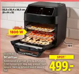 Lidl SILVERCREST KITCHEN TOOLS® 9i1 airfryer tilbud