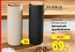 Lidl SILVERCREST KITCHEN TOOLS® Sæt med salt- og peberkværne tilbud