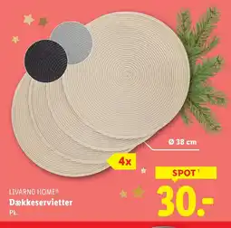 Lidl LIVARNO HOME® Dækkeservietter tilbud