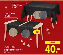 Lidl LIVARNO HOME® Dug eller bordløber tilbud