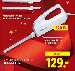 Lidl SILVERCREST KITCHEN TOOLS® Elektrisk kniv tilbud