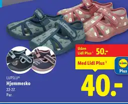 Lidl LUPILUⓇ Hjemmesko tilbud