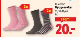 Lidl ESMARA® Hyggesokker tilbud