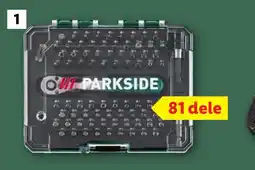 Lidl PARKSIDE® Bitssæt med skraldenøgle tilbud