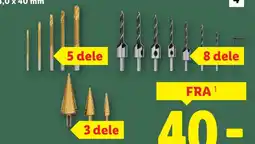 Lidl PARKSIDE® Sæt med specialbor tilbud