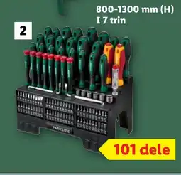 Lidl PARKSIDE® Skruetrækker- og bitssæt tilbud