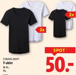 Lidl ESMARA Men Ⓡ T-shirt tilbud
